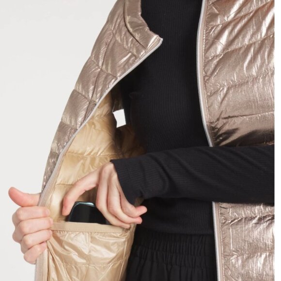 Cotes of London - Down Vest Metallic Gold - Picture 4 of 4